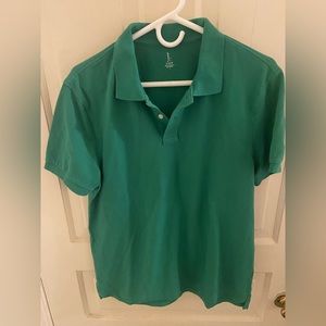 J. Crew Classic Pique Polo Shirt Green​